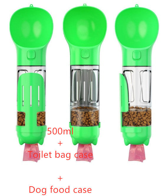 3 In 1 Pet Water Bottle