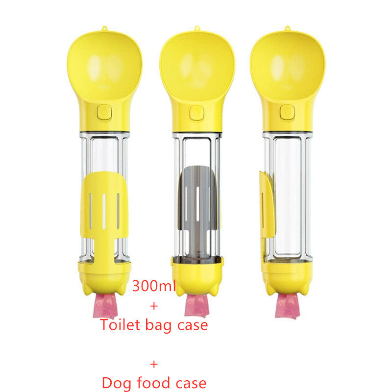 3 In 1 Pet Water Bottle
