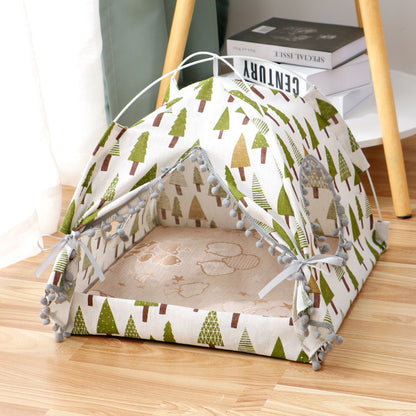 Cat Enclosed Bed Tent