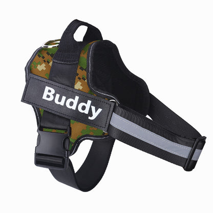 Reflective Personalized Dog Harness