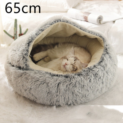 2 In 1 Dog And Cat Winter Bed