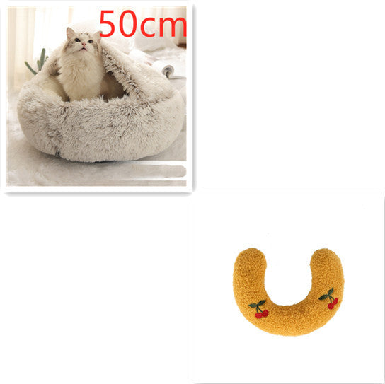 2 In 1 Dog And Cat Winter Bed