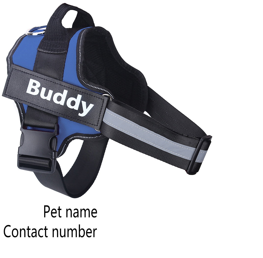 Reflective Personalized Dog Harness