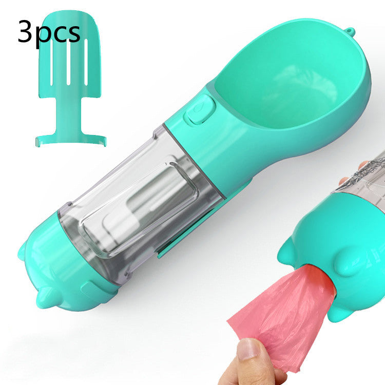 3 In 1 Pet Water Bottle