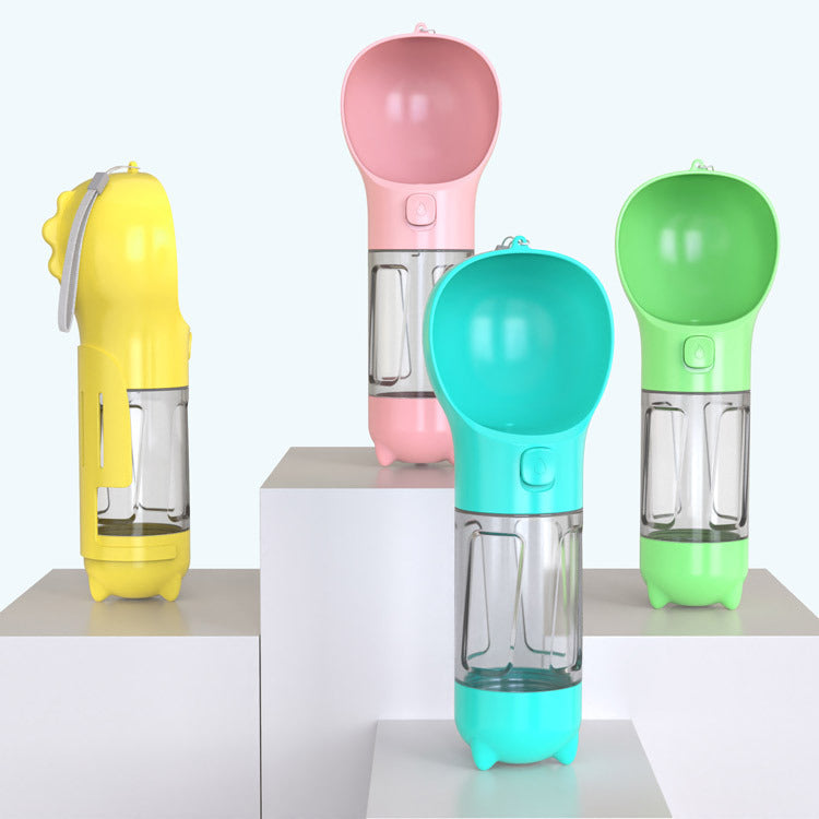 3 In 1 Pet Water Bottle