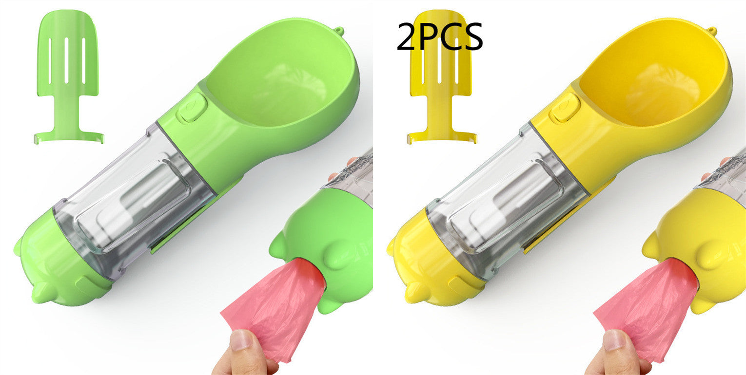 3 In 1 Pet Water Bottle