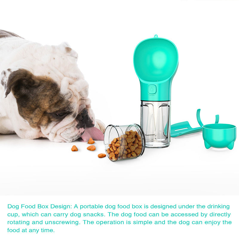 3 In 1 Pet Water Bottle