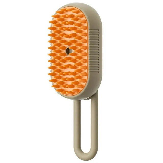 Pet Grooming Steam Hair Brushes For Massage